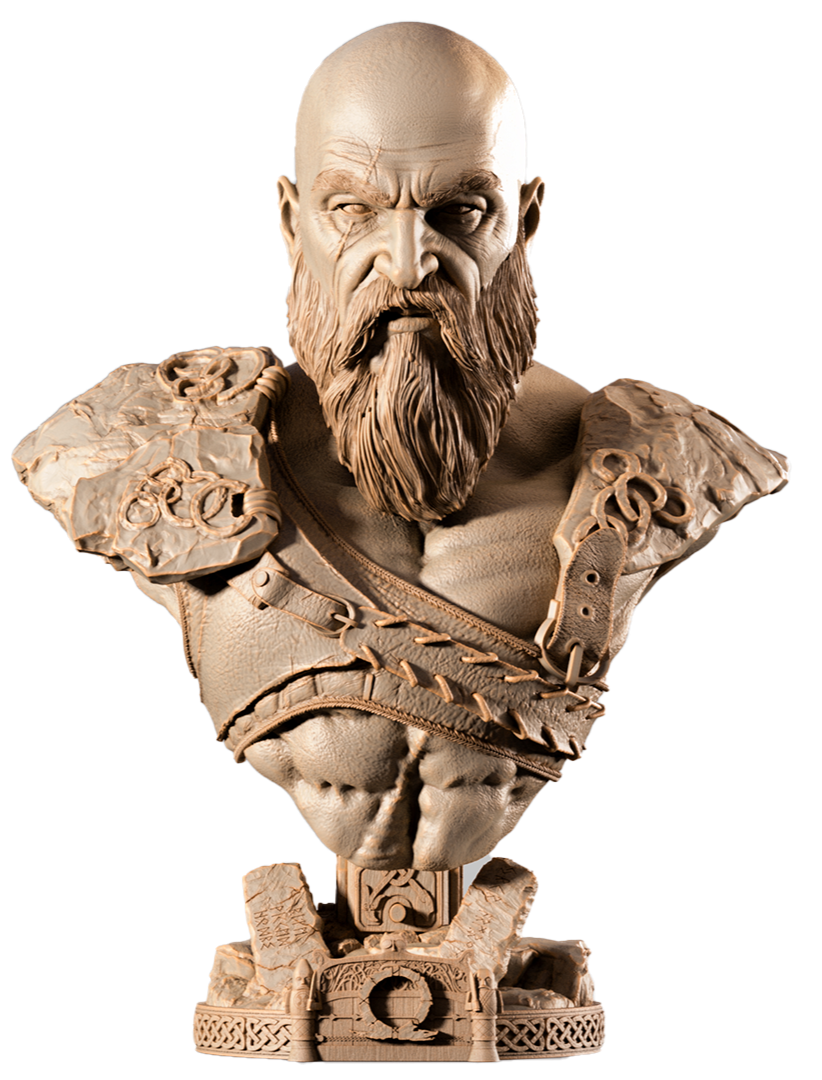 kratos Bust kratos for god of war